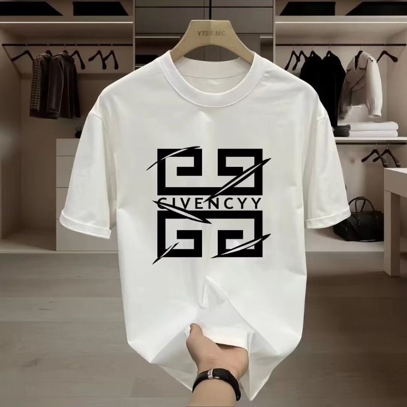 Streetwear Brand Shirts - 2026Men's GIVENCY Brand Logo Print T-Shirt