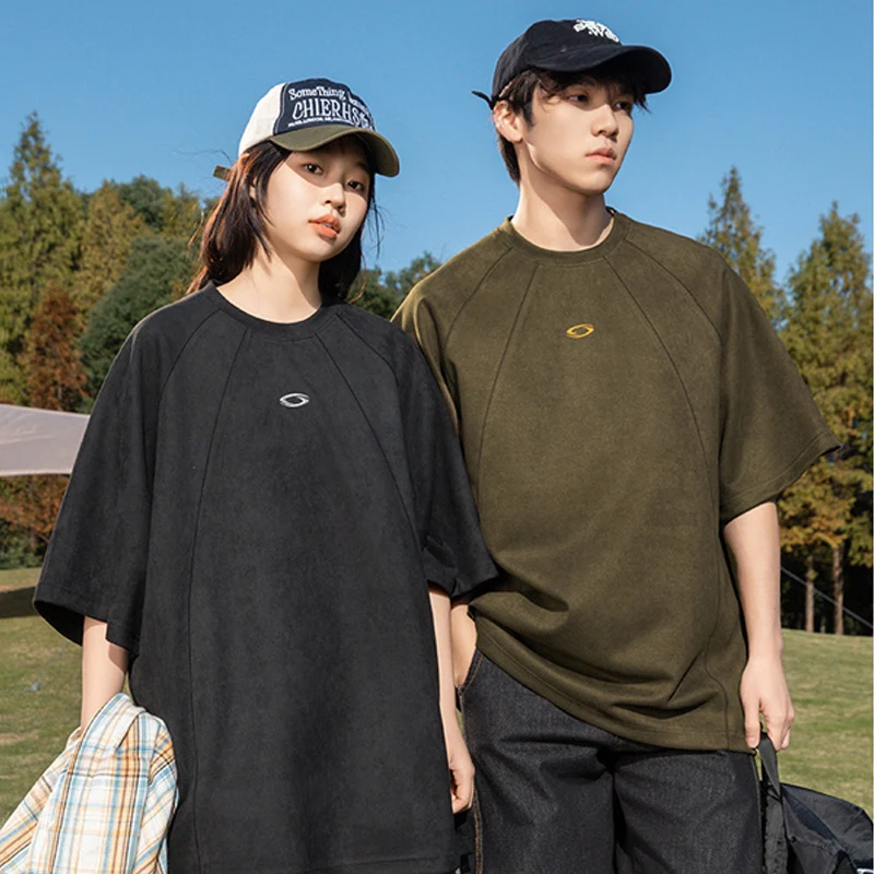TFETTERS Brand Suede Solid Col - Streetwear Brand Korea review and price