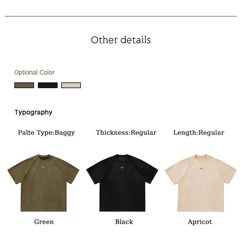 TFETTERS Brand Suede Solid Col - Streetwear Brand Korea review and price