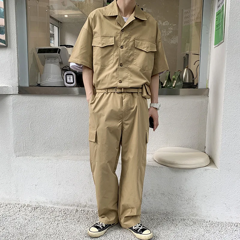Male Fashion with Leather Belt - Corteiz Cargo Pant review and price