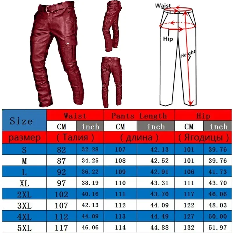 Men's Leather Motorcycle Pants - Corteiz Cargo Pant review and price
