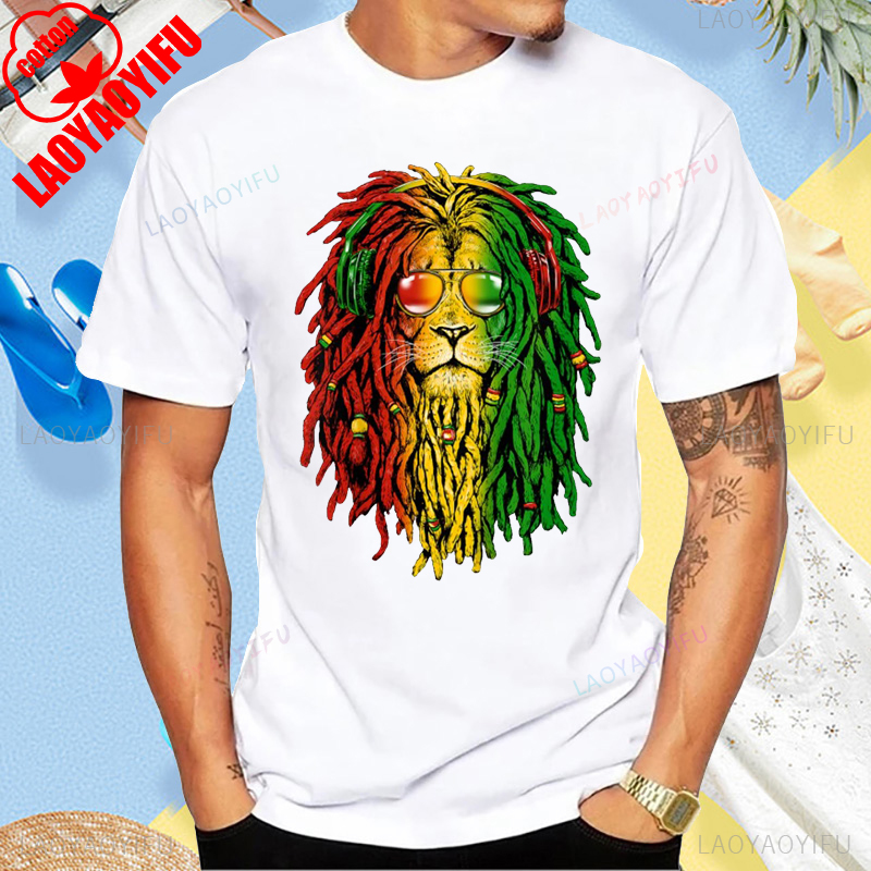 New Arrival Rasta Reggae Lion  - Streetwear Brand T Shirt review and price