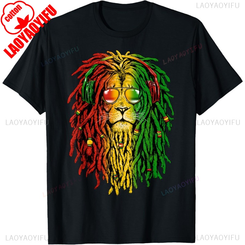 New Arrival Rasta Reggae Lion  - Streetwear Brand T Shirt review and price