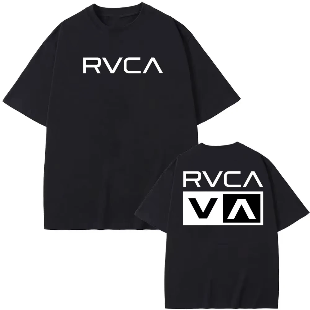 RVCA T Shirt Black Tee Summer  - Streetwear Brand Shirts review and price